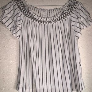 American Eagle off the shoulder top
